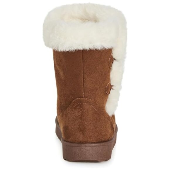 AVENUE Women's Cloudwalkers Wide Fit Hug Boot Reagan Wide Fit, BROWN - Picture 3 of 5